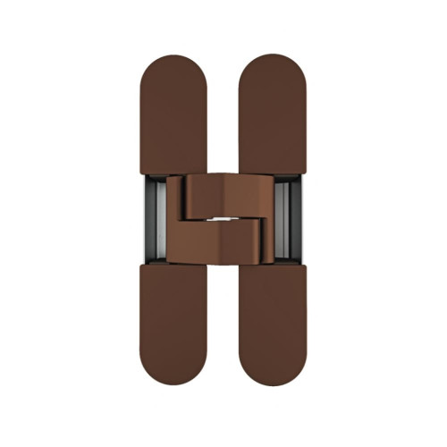 Петля скрытая врезная AGB Eclipse 3.0 Коричневый с накладкой