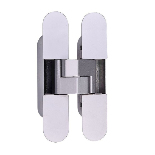 Петля скрытая врезная AGB Eclipse 3.0 Матовый хром с накладкой