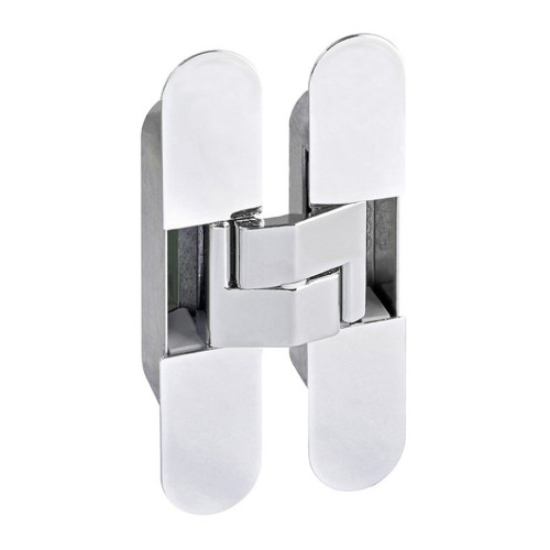 Петля скрытая врезная AGB Eclipse 3.0 Хром с накладкой