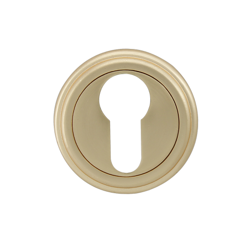 Накладка под цилиндр ET03SG сатин золото