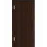 Маятниковая дверь пластиковая гладкая Kapelli Classic орех пекан шоколад