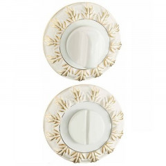 Фиксатор санузловый BK10WG белый - золото