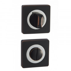 Фиксатор санузловый BK02BL/CP черный с патиной