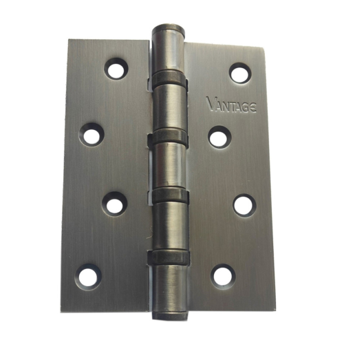 Петля универсальная врезная на подшипнике B4 MAB 100*75*3 матовая бронза