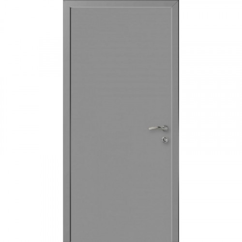 Дверь пластиковая Капель (Kapelli Classic) темно серый RAL 7046