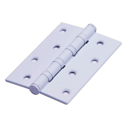 Петля универсальная врезная на подшипнике B4 WH 100*75*3 белый