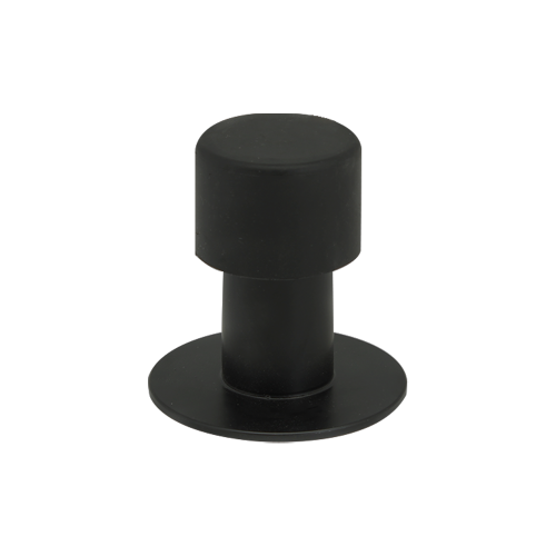 Ограничитель дверной DS11 BL INOX черный