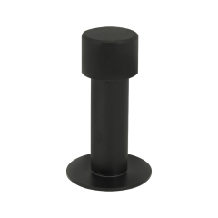 Ограничитель дверной DS12 BL INOX черный