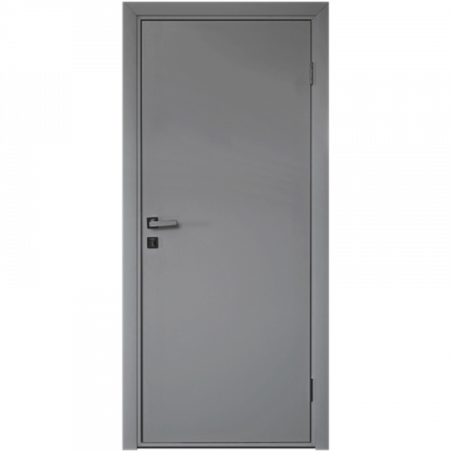 Влагостойкая дверь ПВХ Etadoor ДГ Серый RAL 7001