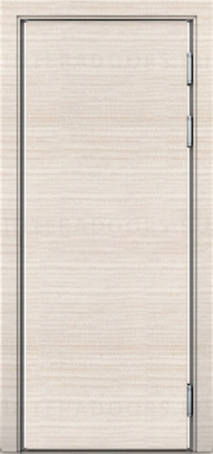 Маятниковая дверь композитная Poseidon ДГ Дуб сильвер поперечный