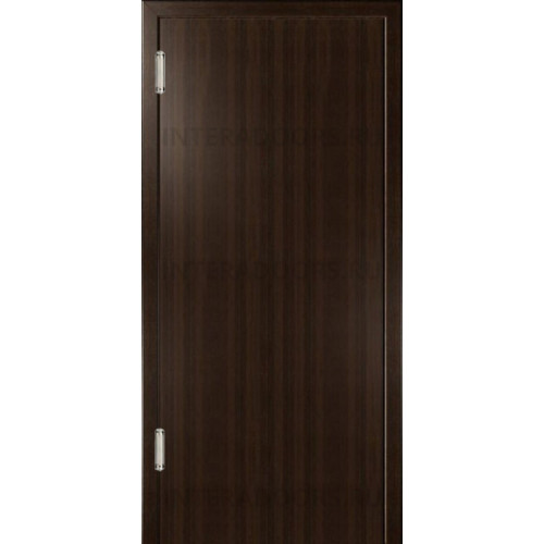 Маятниковая дверь пластиковая гладкая Kapelli Classic венге