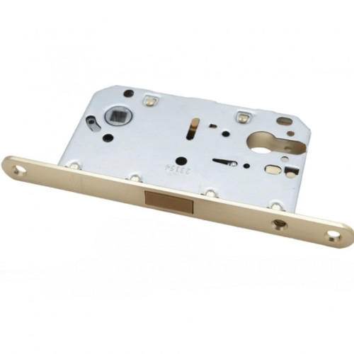 Замок под цилиндр магнитный MC85 SG Сатин золото