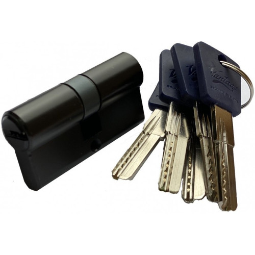 Механизм цилиндровый с перфо ключом P60 BL черный