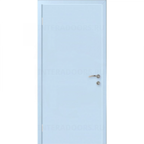 Дверь пластиковая Капель (Kapelli Classic) голубой RAL 5024