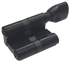 Механизм цилиндровый с перфо ключом PC60 BL черный