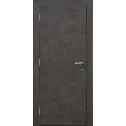 Дверь противопожарная Kapelli черный бетон