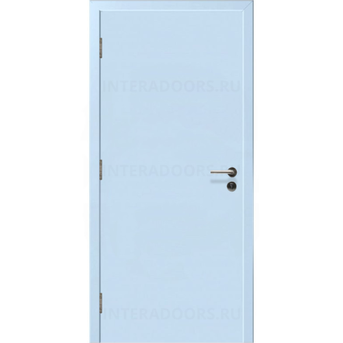 Дверь противопожарная Kapelli голубой RAL 5024