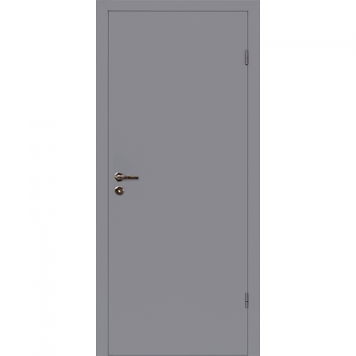 Дверь финская с четвертью окрашенная Серая RAL 7040 ДПГ ГОСТ 475-2016