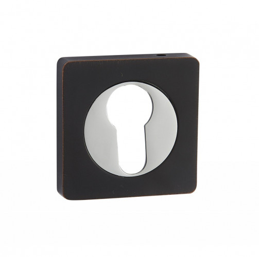 Накладка под цилиндр ET02BL черный с патиной