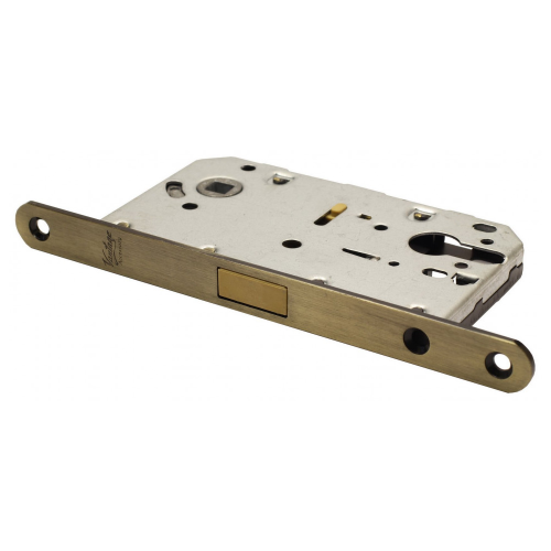 Замок под цилиндр магнитный MC85 AB бронза