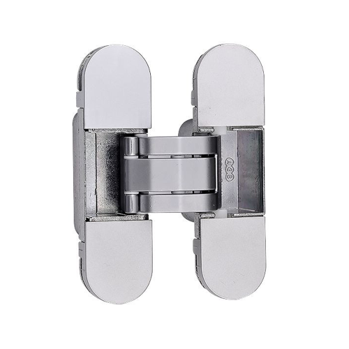 Петля скрытая врезная AGB Eclipse 2.0 Матовый хром с накладкой